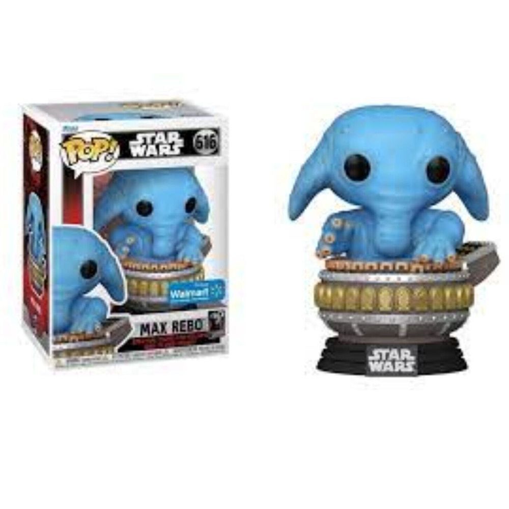 Funko Pop! STAR WARS Max Rebo # 616 WALMART Exclusive New In Box